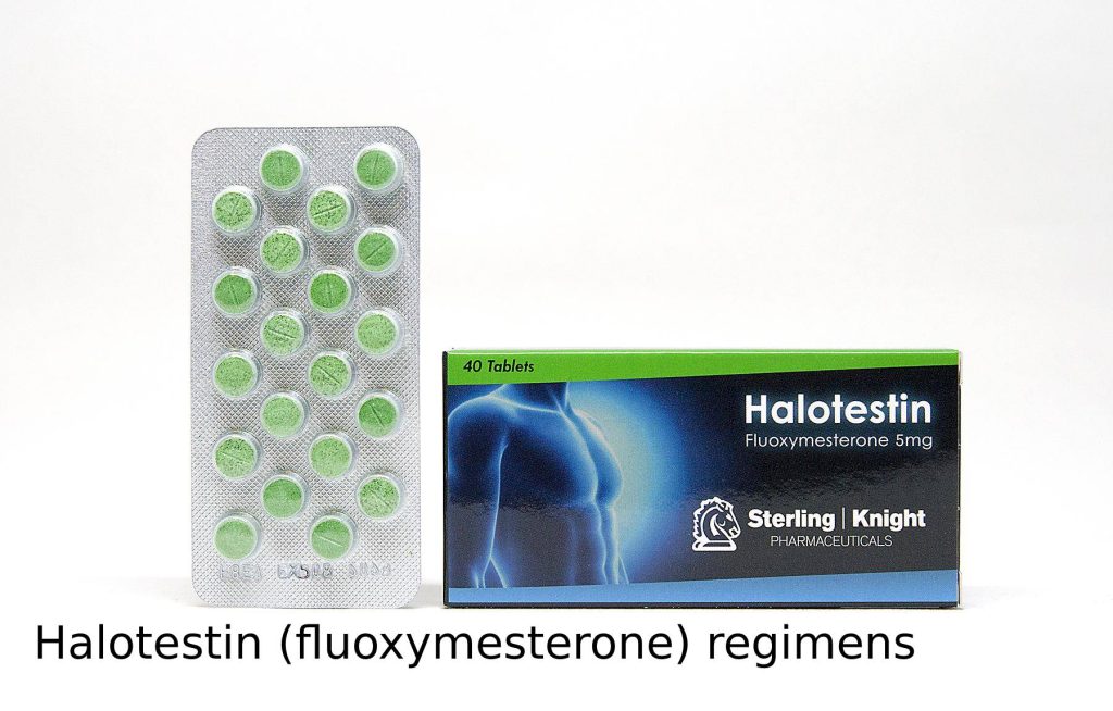 Halotestin (fluoxymesterone) regimens 