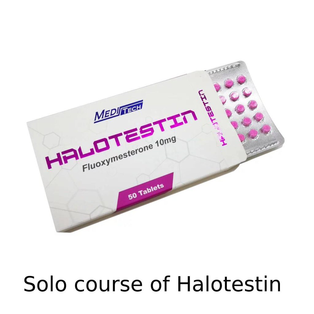 Solo course of Halotestin