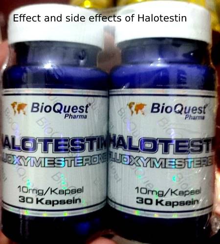 Effect and side effects of Halotestin