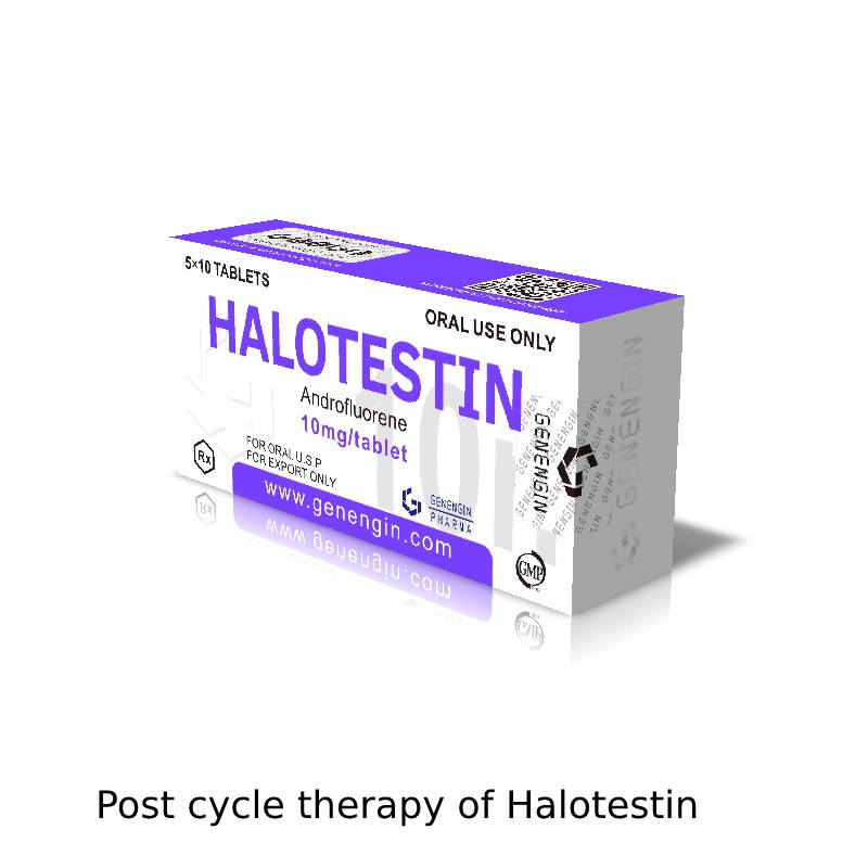 Post cycle therapy of Halotestin